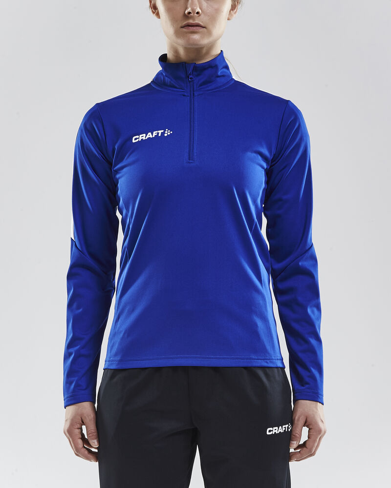 Progress Halfzip Ls Tee W