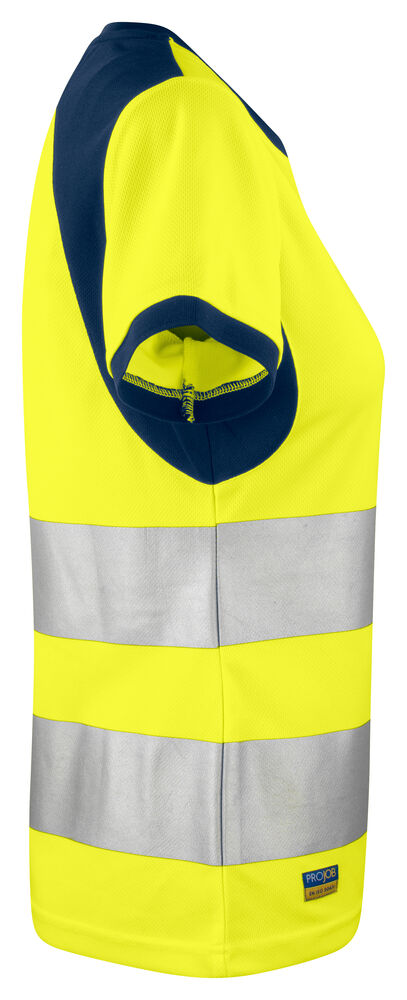 6012 DAMEN T-SHIRT EN ISO 20471 KL. 2