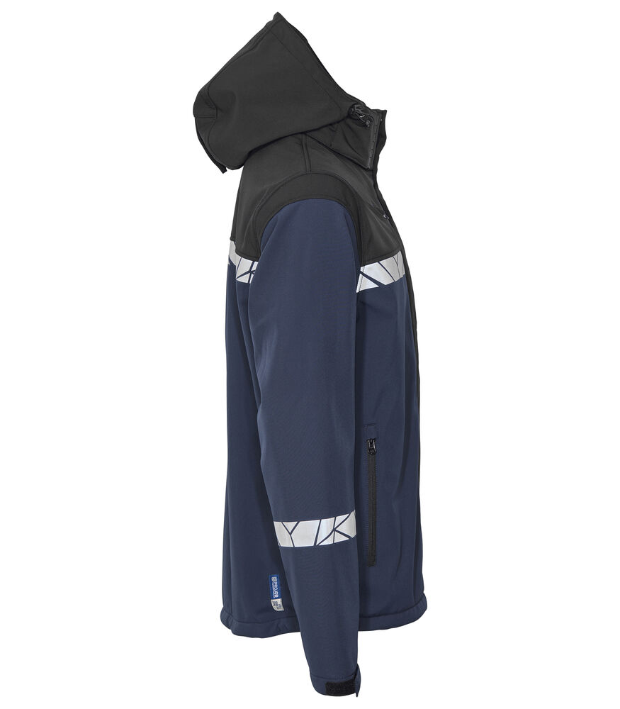 7400 SOFTSHELL JACKE 7400 SOFTSHELL JACKE 9910-VIZ