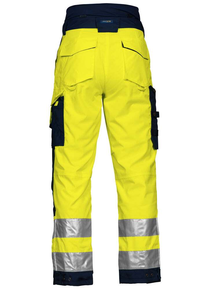 6514 GEFÜTTERTE HOSE MIT KNIEVERSTÄRKUNG EN ISO 20471 KLASSE 2